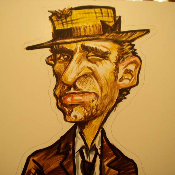 шарж по фото Паниковского от шаржиста Мишеля, Михаила Шабалина в Минске