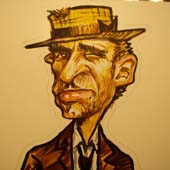  портрет Паниковского от шаржиста Мишеля, Михаила Шабалина в Минске