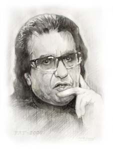 шаржист на корпоративе в Минске итальянский певец